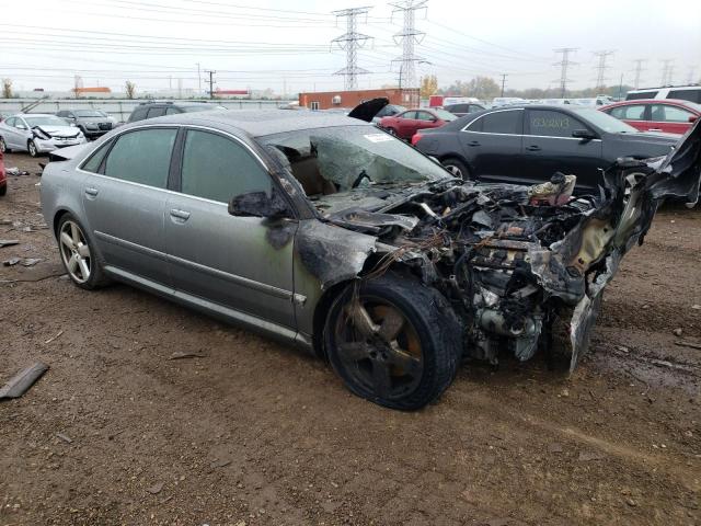 WAUML44E76N024245 - 2006 AUDI A8 L QUATTRO GRAY photo 4