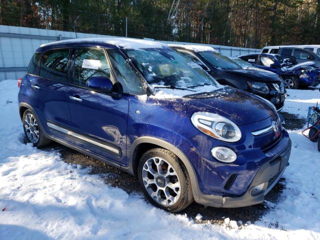 ZFBCFADH4HZ039489 - 2017 FIAT 500L TREKKING BLUE photo 4