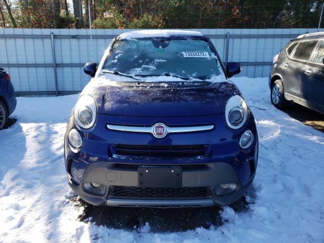 ZFBCFADH4HZ039489 - 2017 FIAT 500L TREKKING BLUE photo 5