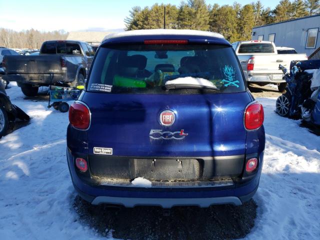 ZFBCFADH4HZ039489 - 2017 FIAT 500L TREKKING BLUE photo 6