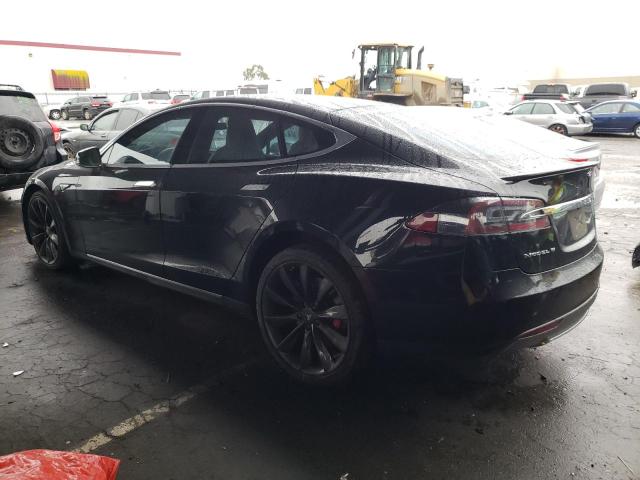 5YJSA1E41GF126368 - 2016 TESLA MODEL S Սև լուսանկար 2