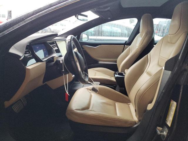 5YJSA1E41GF126368 - 2016 TESLA MODEL S Սև լուսանկար 7