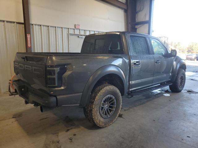 1FTFW1RG2KFB67832 - 2019 FORD F150 RAPTOR GRAY photo 3