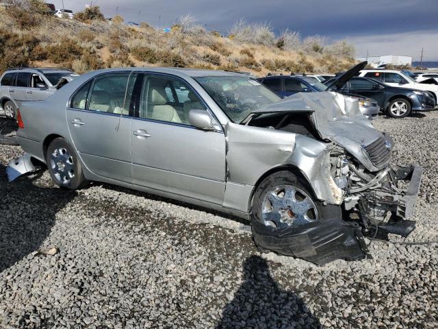 JTHBN30F710046554 - 2001 LEXUS LS 430 SILVER photo 4