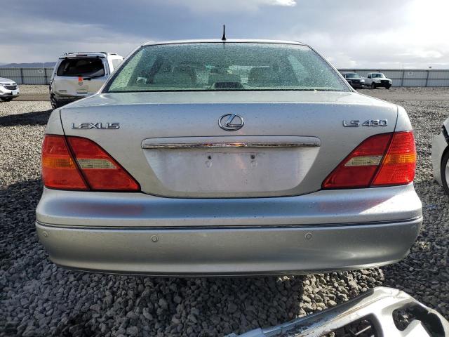 JTHBN30F710046554 - 2001 LEXUS LS 430 SILVER photo 6