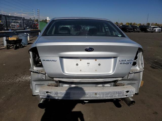 4S3BL676764200694 - 2006 SUBARU LEGACY GT LIMITED SILVER photo 6