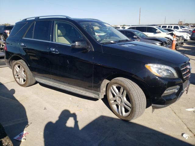 4JGDA5HB0FA598364 - 2015 MERCEDES-BENZ ML 350 4MATIC BLACK photo 4