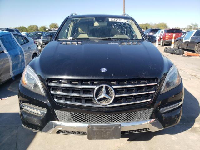 4JGDA5HB0FA598364 - 2015 MERCEDES-BENZ ML 350 4MATIC BLACK photo 5