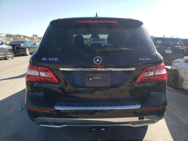 4JGDA5HB0FA598364 - 2015 MERCEDES-BENZ ML 350 4MATIC BLACK photo 6