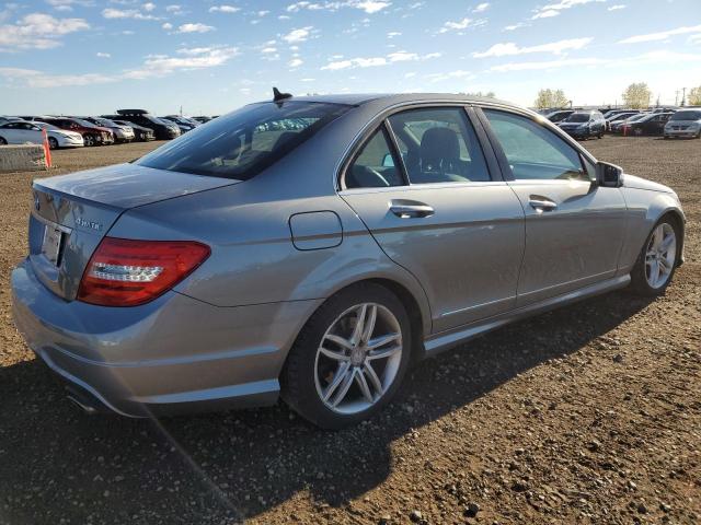 WDDGF8ABXEA917496 - 2014 MERCEDES-BENZ C 300 4MATIC SILVER photo 3