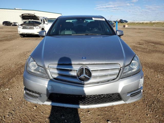 WDDGF8ABXEA917496 - 2014 MERCEDES-BENZ C 300 4MATIC SILVER photo 5