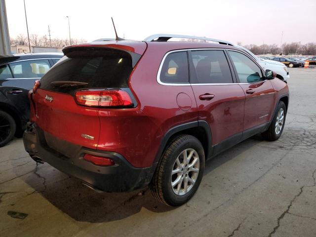 1C4PJMCS2GW262559 - 2016 JEEP CHEROKEE LATITUDE MAROON photo 3