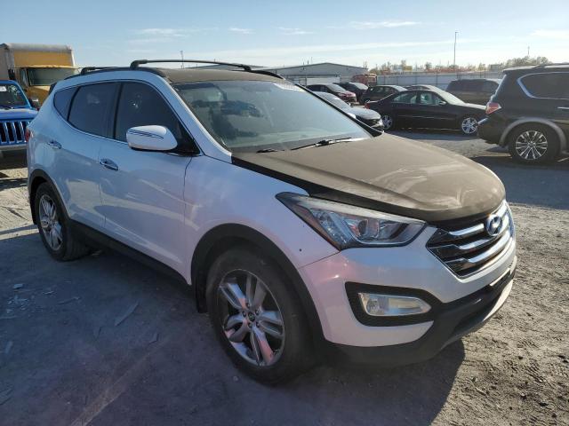 5XYZU3LA6DG112612 - 2013 HYUNDAI SANTA FE S WHITE photo 4