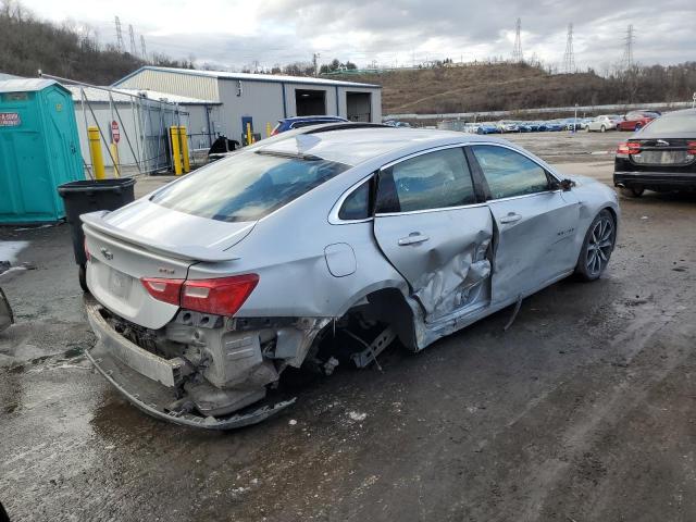 1G1ZG5ST6MF060884 - 2021 CHEVROLET MALIBU RS SILVER photo 3