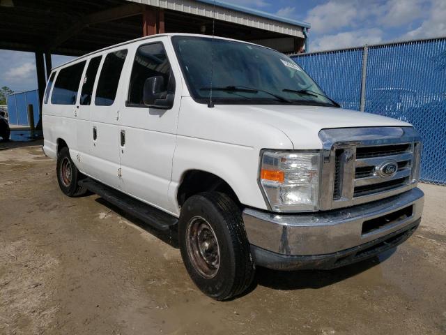 1FBSS3BL0EDA70971 - 2014 FORD ECONOLINE E350 SUPER DUTY WAGON WHITE photo 4