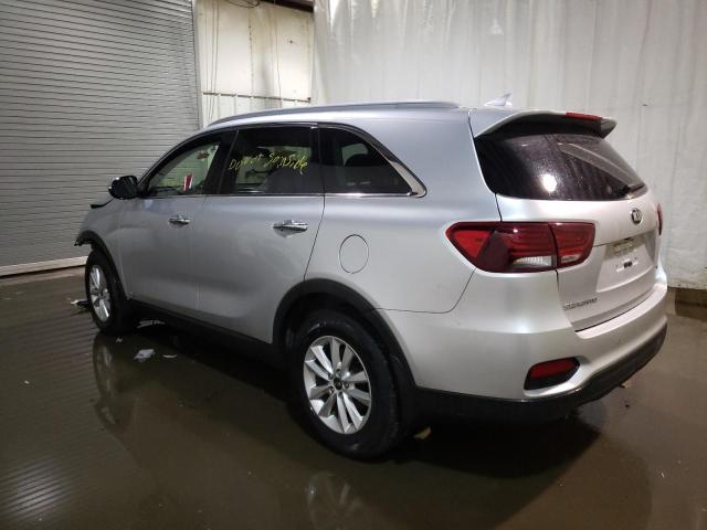 5XYPGDA38KG450874 - 2019 KIA SORENTO L SILVER photo 2