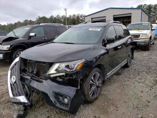 5N1DR2MN4HC618081 - 2017 NISSAN PATHFINDER S BLACK photo 1
