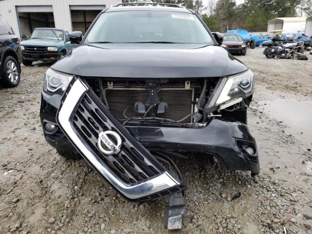 5N1DR2MN4HC618081 - 2017 NISSAN PATHFINDER S BLACK photo 5