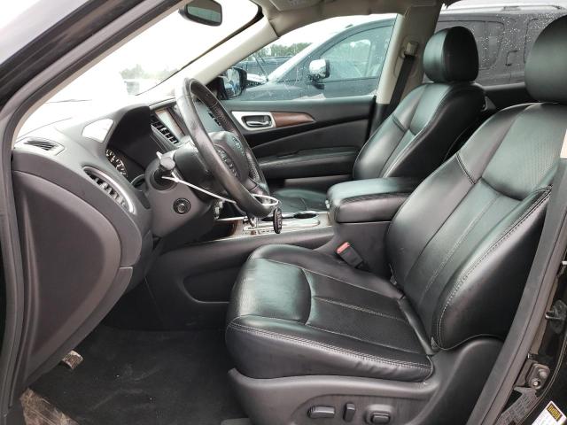 5N1DR2MN4HC618081 - 2017 NISSAN PATHFINDER S BLACK photo 7