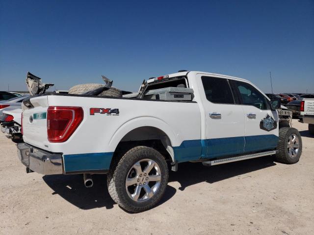 1FTFW1E84PFA20207 - 2023 FORD F150 SUPERCREW WHITE photo 3