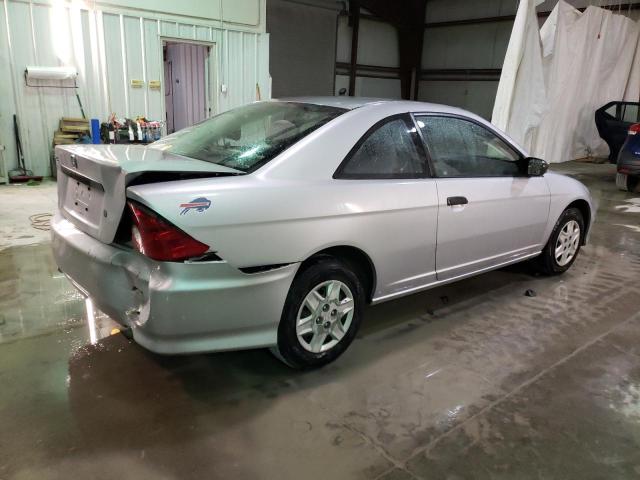 1HGEM21125L052444 - 2005 HONDA CIVIC DX VP Gümüş foto 3