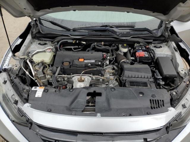 2HGFC2F6XKH540321 - 2019 HONDA CIVIC LX SILVER photo 11