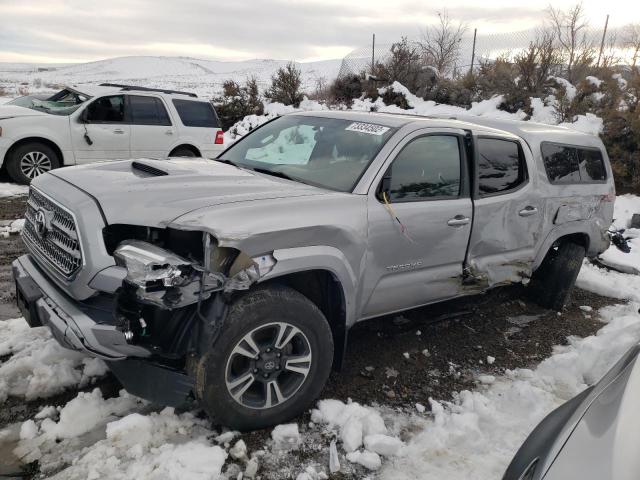 3TMDZ5BN4HM031581 - 2017 TOYOTA TACOMA DOUBLE CAB SILVER photo 1