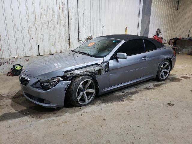 WBAEB53508CX61865 - 2008 BMW 650I I GRAY photo 1