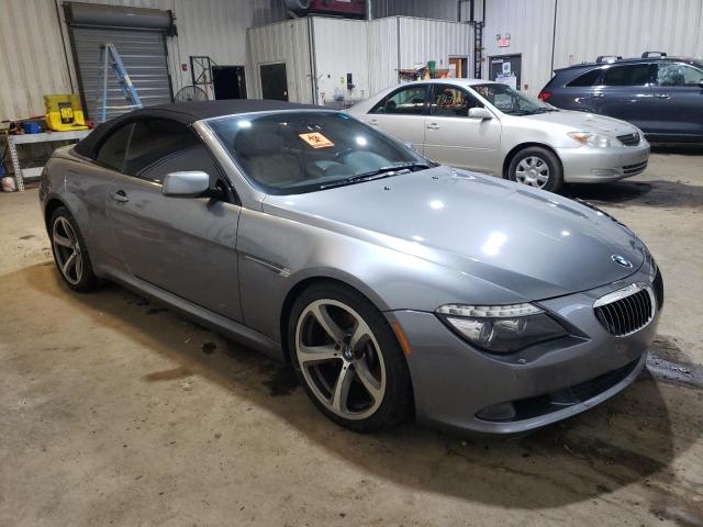 WBAEB53508CX61865 - 2008 BMW 650I I GRAY photo 4