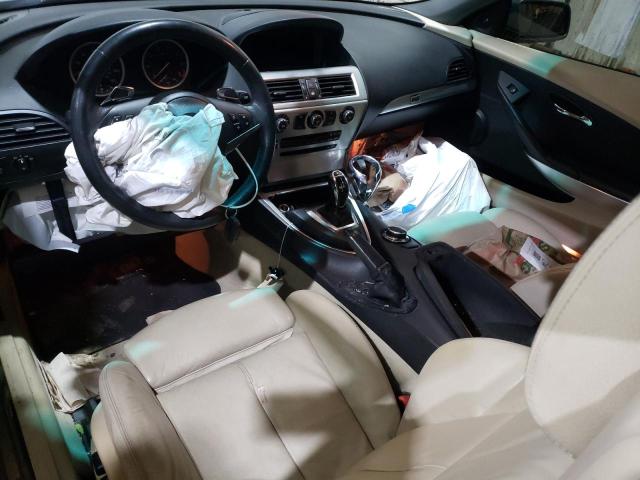 WBAEB53508CX61865 - 2008 BMW 650I I GRAY photo 8