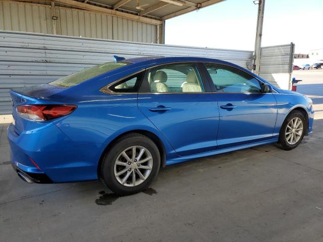 5NPE24AF3KH773058 - 2019 HYUNDAI SONATA SE BLUE photo 3