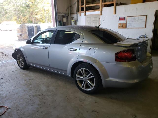 1C3CDZAG6DN756916 - 2013 DODGE AVENGER SE SILVER photo 2