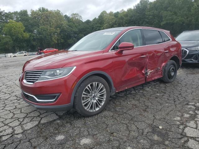 2LMTJ6LR9GBL48542 - 2016 LINCOLN MKX RESERVE RED photo 1