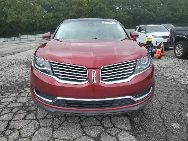 2LMTJ6LR9GBL48542 - 2016 LINCOLN MKX RESERVE RED photo 5