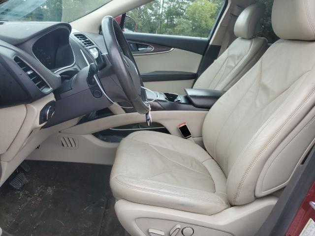 2LMTJ6LR9GBL48542 - 2016 LINCOLN MKX RESERVE RED photo 7