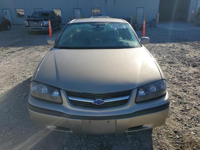 2G1WF52E349177936 - 2004 CHEVROLET IMPALA BEIGE photo 5