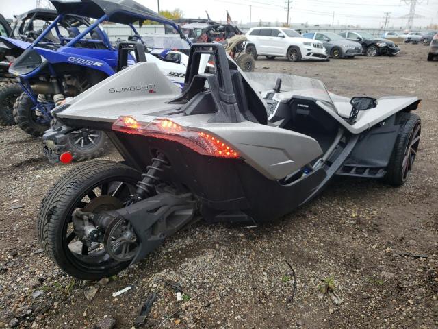 57XAAPFA3G7113377 - 2016 POLARIS SLINGSHOT SL SILVER photo 4