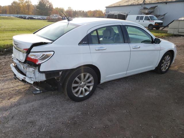 1C3CCBCG4DN754749 - 2013 CHRYSLER 200 LIMITED WHITE photo 3