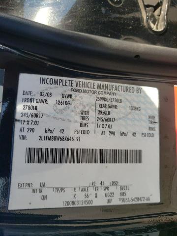 2L1FM88W68X646191 - 2008 LINCOLN TOWN CAR EXECUTIVE Черный фото 13