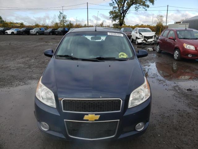 3G1TB6DE0AL124170 - 2010 CHEVROLET AVEO LS 蓝色 照片 5