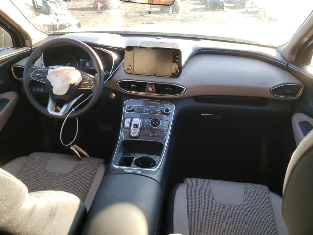 5NMS2DAJ1NH446070 - 2022 HYUNDAI SANTA FE SEL Սև լուսանկար 8