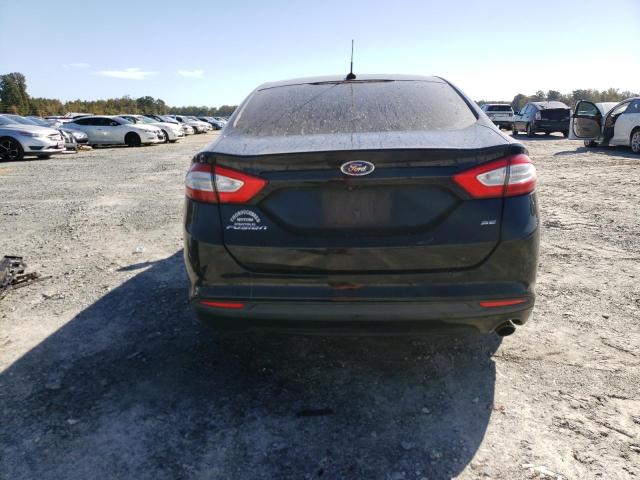 3FA6P0H70GR333967 - 2016 FORD FUSION SE BLACK photo 6