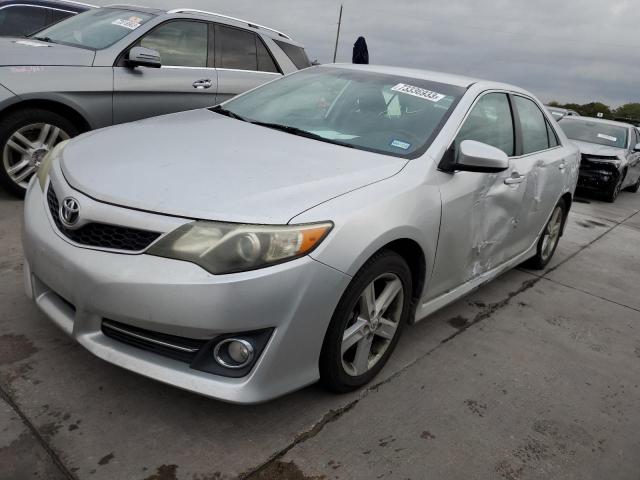 4T1BF1FK3CU132703 - 2012 TOYOTA CAMRY BASE SILVER photo 1