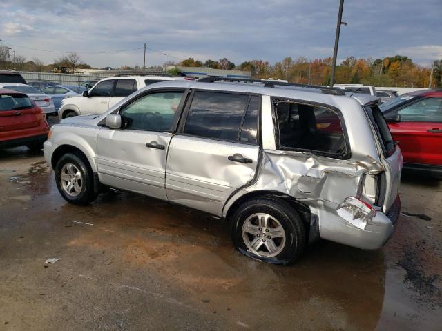 5FNYF18695B028789 - 2005 HONDA PILOT EXL SILVER photo 2