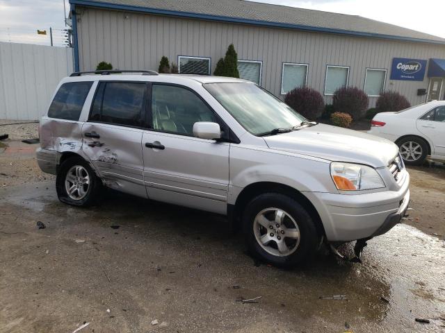 5FNYF18695B028789 - 2005 HONDA PILOT EXL SILVER photo 4