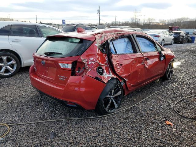 4S3GTAM69H3730218 - 2017 SUBARU IMPREZA SPORT RED photo 3