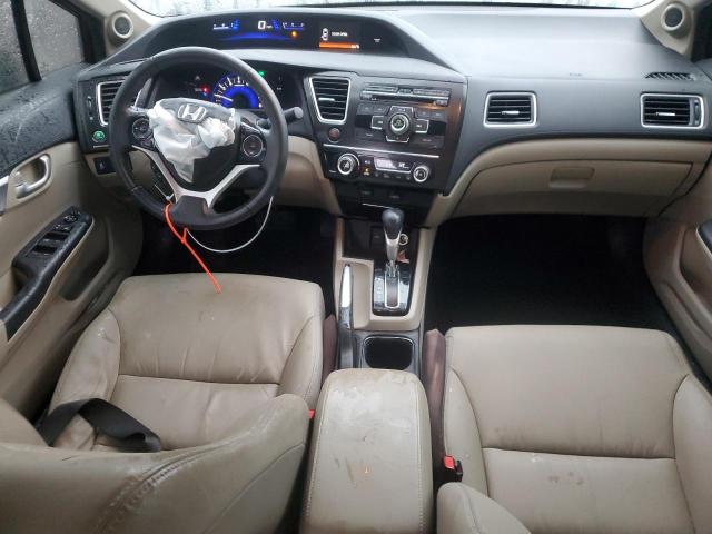 19XFB2F96DE026752 - 2013 HONDA CIVIC EXL ბურგუნდია ფოტო 8