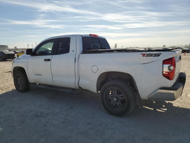 5TFRM5F18EX080946 - 2014 TOYOTA TUNDRA DOUBLE CAB SR/SR5 WHITE photo 2