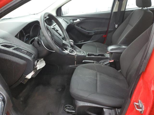 1FADP3F29GL272519 - 2016 FORD FOCUS SE RED photo 7