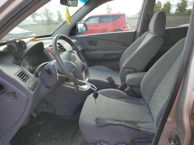 KM8JM12D95U105582 - 2005 HYUNDAI TUCSON GL GRAY photo 7